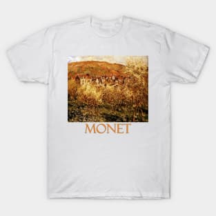 Apple Trees in Blossom by Claude Monet T-Shirt